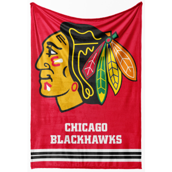 Chicago Blackhawks поларено одеяло Essential 150x200 cm
