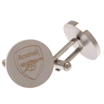 Arsenal FC копчета за ръкавели Stainless Steel Round Cufflinks