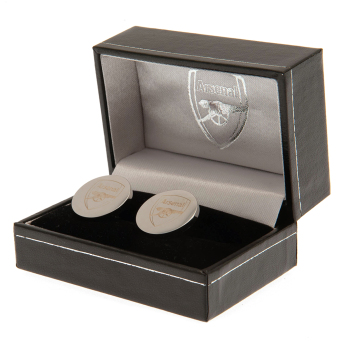 Arsenal FC копчета за ръкавели Stainless Steel Round Cufflinks