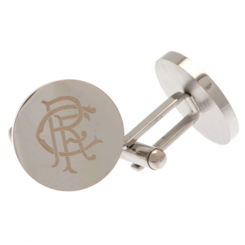 Rangers FC копчета за ръкавели Stainless Steel Round Cufflinks