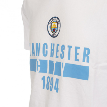 Manchester City мъжка тениска No2 Tee white