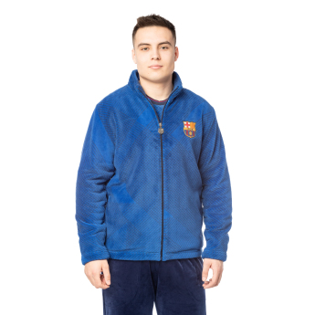FC Barcelona мъжки суитшърт с качулка Chaqueta blue