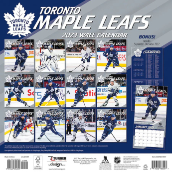 Toronto Maple Leafs календар 2023 Wall