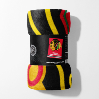 Chicago Blackhawks поларено одеяло Essential 150x200 cm
