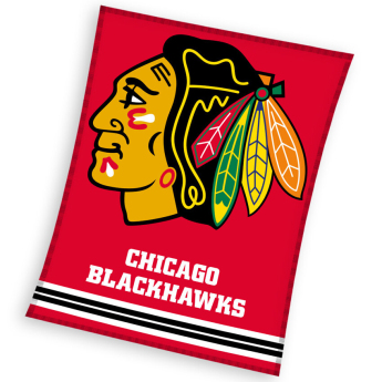 Chicago Blackhawks поларено одеяло Essential 150x200 cm