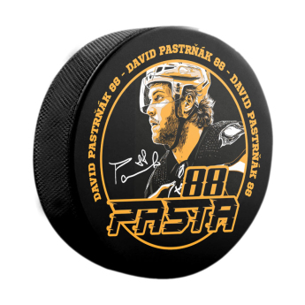Boston Bruins шайба David Pastrňák #88 PASTA 88 Exclusive Collection