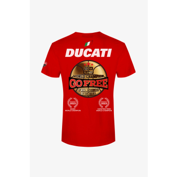 Francesco Bagnaia мъжка тениска 2023 MotoGp World Champion