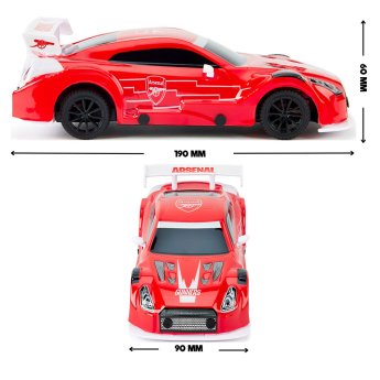 Arsenal FC кола с дистанционно управление Radio Control Sportscar 1:24 Scale