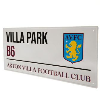Aston Villa табела за стена Street Sign
