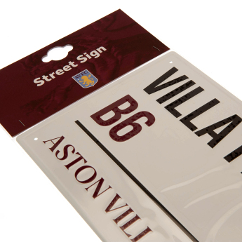 Aston Villa табела за стена Street Sign