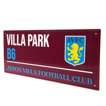Aston Villa табела за стена Street Sign CL