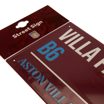 Aston Villa табела за стена Street Sign CL