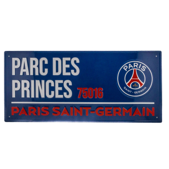 Paris Saint Germain табела за стена Street Sign NV