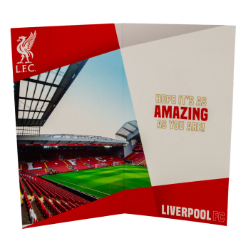 Liverpool FC картичка за рожден ден Hope it’s as amazing as you are! Super Son