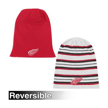 Detroit Red Wings зимна шапка Reebok Faceoff Long Reversible Knit Hat