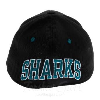 San Jose Sharks баскетболна шапка с козирка Structured Flex 2015 black