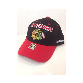 Chicago Blackhawks баскетболна шапка с козирка Marián Hossa #81 Structured Flex 15