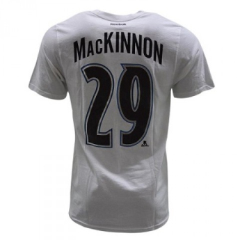 Colorado Avalanche мъжка тениска Tee Flat Nathan MacKinnon
