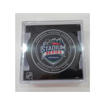 Minnesota Wild шайба Stadium Series 2016 Game Official