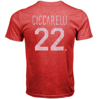 Detroit Red Wings мъжка тениска red #22 Dino Ciccarelli Legenda NHL