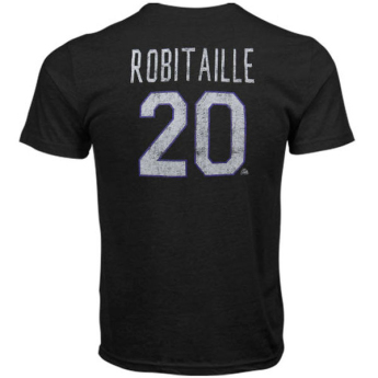 Los Angeles Kings мъжка тениска black #20 Luc Robitaille Legends NHL