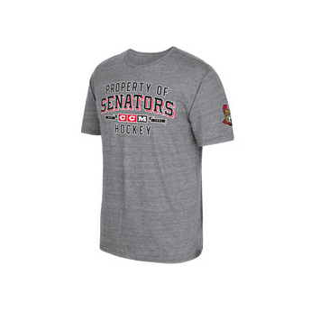 Ottawa Senators мъжка тениска CCM Property Block Tri-Blend grey