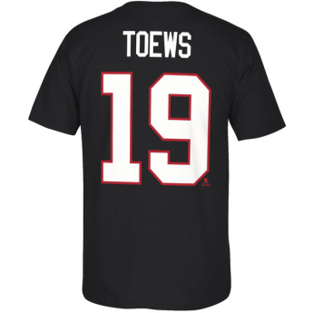 Chicago Blackhawks мъжка тениска Jonathan Toews #19 Reebok Center Ice TNT Reflect Logo