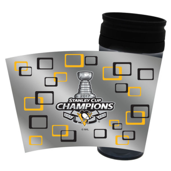 Pittsburgh Penguins термо опаковка 2017 Stanley Cup Champions 16oz. Snap Fit Tumbler