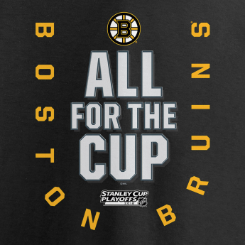 Boston Bruins мъжка тениска 2018 Stanley Cup Playoffs Bound Behind The Net