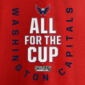 Washington Capitals мъжки суитшърт red 2018 Stanley Cup Playoffs Bound Behind The Net