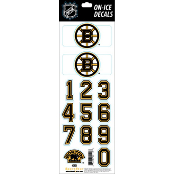 Boston Bruins стикери за каска Decals