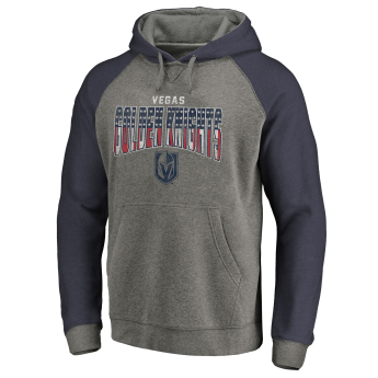 Vegas Golden Knights мъжки суитшърт с качулка grey Freedom Tri-Blend Raglan