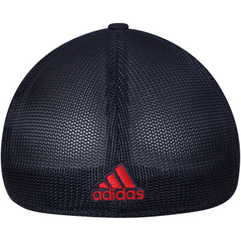 Montreal Canadiens баскетболна шапка с козирка adidas Sublimated Visor Meshback Flex