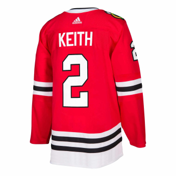 Chicago Blackhawks хокейна фланелка #2 Duncan Keith adizero Home Authentic Player Pro