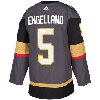 Vegas Golden Knights хокейна фланелка #5 Deryk Engelland adizero Home Authentic Player Pro