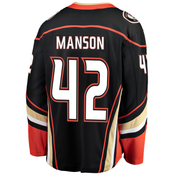 Anaheim Ducks хокейна фланелка #42 Josh Manson Breakaway Home Jersey