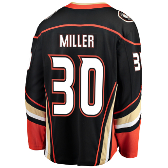 Anaheim Ducks хокейна фланелка #30 Ryan Miller Breakaway Home Jersey