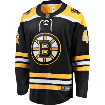 Boston Bruins хокейна фланелка #42 David Backes Breakaway Alternate Jersey