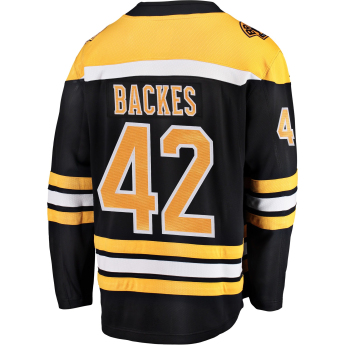 Boston Bruins хокейна фланелка #42 David Backes Breakaway Alternate Jersey