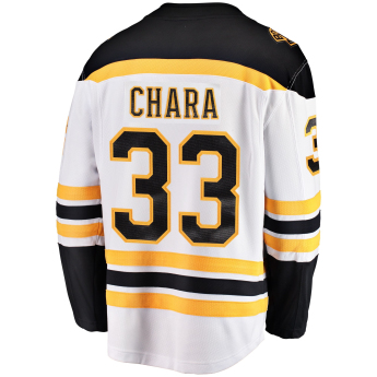Boston Bruins хокейна фланелка white #33 Zdeno Chara Breakaway Alternate Jersey