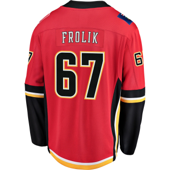 Calgary Flames хокейна фланелка #67 Michael Frolik Breakaway Alternate Jersey