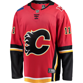Calgary Flames хокейна фланелка #11 Mikael Backlund Breakaway Alternate Jersey
