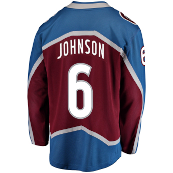 Colorado Avalanche хокейна фланелка #6 Erik Johnson Breakaway Alternate Jersey