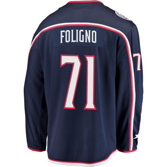 Columbus Blue Jackets хокейна фланелка #71 Nick Foligno Breakaway Alternate Jersey