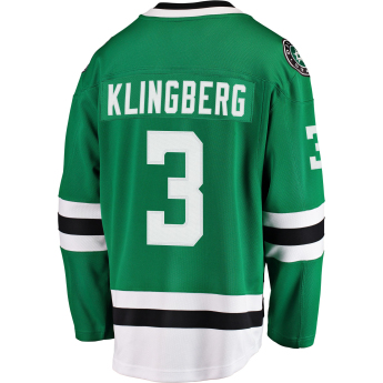 Dallas Stars хокейна фланелка #3 John Klingberg Breakaway Alternate Jersey