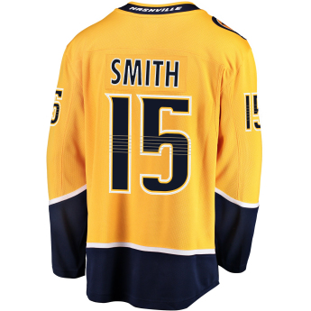 Nashville Predators хокейна фланелка #15 Craig Smith Breakaway Alternate Jersey