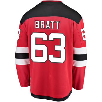 New Jersey Devils хокейна фланелка #63 Jesper Bratt Breakaway Alternate Jersey