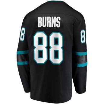 San Jose Sharks хокейна фланелка black #88 Brent Burns Breakaway Alternate Jersey