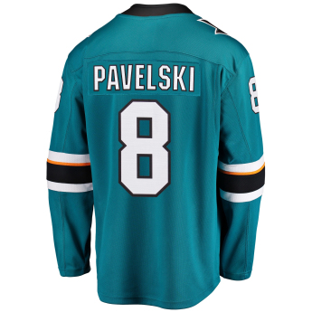 San Jose Sharks хокейна фланелка green #8 Joe Pavelski Breakaway Alternate Jersey