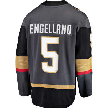 Vegas Golden Knights хокейна фланелка #5 Deryk Engelland Breakaway Alternate Jersey